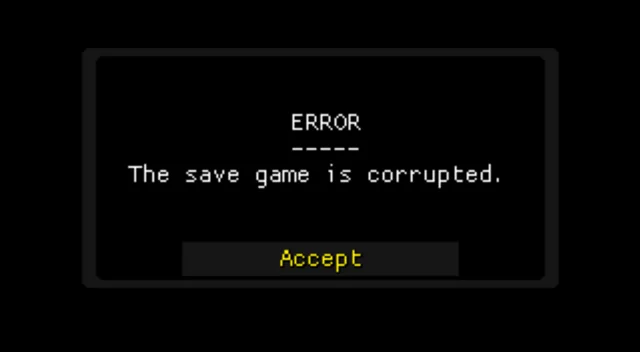 Corrupted Save Files ps1 emulator error
