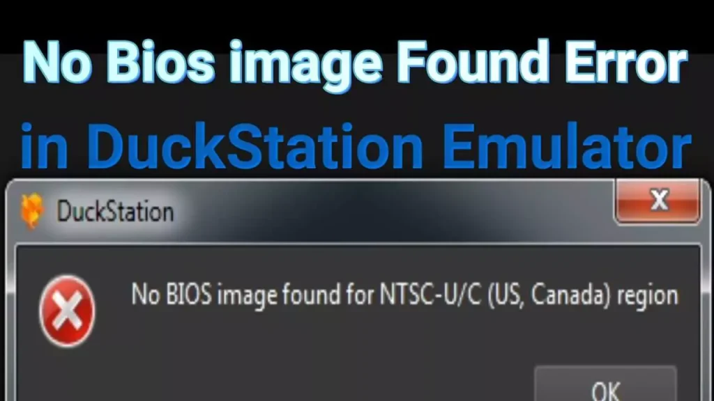 No BIOS Loaded in the Emulator